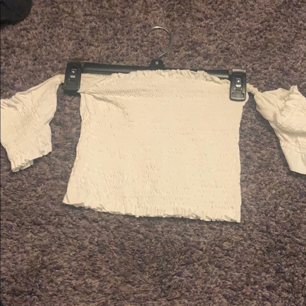 white tube top